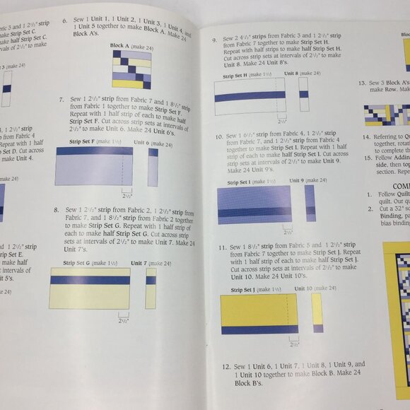 Vintage Country Bouquet Quilts Pattern Book Leisure Arts Quilting Ideas Designs - Picture 5 of 10